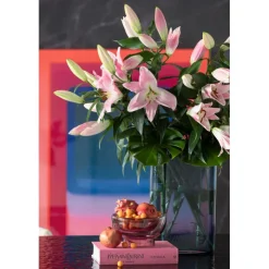 Vase Grazioso bleu 40cm><noscript><img width=
