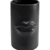 Vase Labbra noir 22cm>KARE Design New