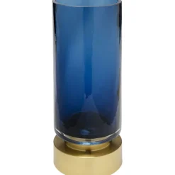 Vase Lumi bleu 31cm>KARE Design Discount