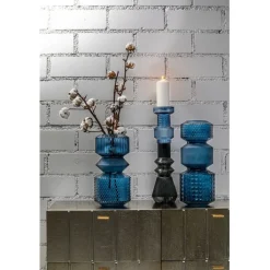 Vase Marvelous Duo bleu 42cm>KARE Design