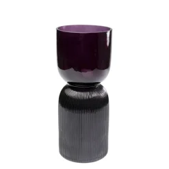 Vase Marvelous Duo fuchsia gris 40cm>KARE Design New