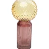 Vase Marvelous Duo jaune violet 31cm>KARE Design Discount