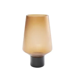 Vase Noble Ring ambre mat 26cm>KARE Design New