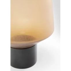Vase Noble Ring ambre mat 26cm><noscript><img width=