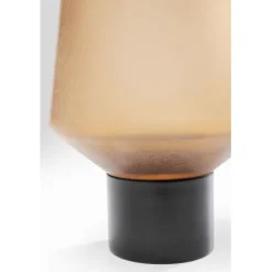 Vase Noble Ring ambre mat 26cm><noscript><img width=