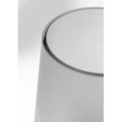 Vase Noble Ring gris mat 26cm><noscript><img width=