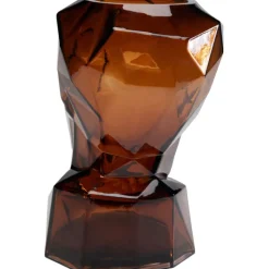 Vase Prisma Face marron 30cm><noscript><img width=