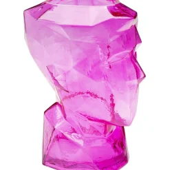 Vase Prisma Face rose 30cm>KARE Design Outlet