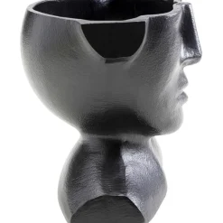 Vase Rostro noir 17cm><noscript><img width=