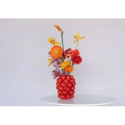 Vase Strawberries rouge 24cm>KARE Design Hot