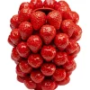 Vase Strawberries rouge 30cm>KARE Design Best