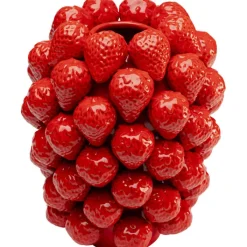 Vase Strawberries rouge 30cm>KARE Design Best