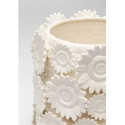 Vase Sunflowers blanc 30cm><noscript><img width=