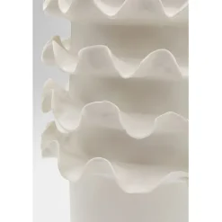 Vase Viento blanc 39cm><noscript><img width=