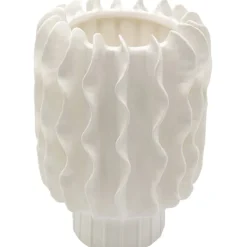 Vase Viento blanc 26cm>KARE Design Online