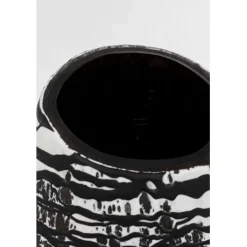 Vase Volante noir 27cm><noscript><img width=