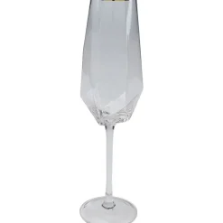 Verre à champagne Diamond Gold Rim>KARE Design Sale
