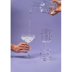 Verre à cocktail Party Dots 19cm><noscript><img width=