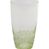 Verre à eau Confetti vert 15 cm>KARE Design Discount