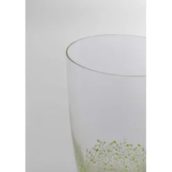 Verre à eau Confetti vert 15 cm><noscript><img width=