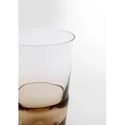 Verre à eau Mimi ambre 14cm>KARE Design Hot