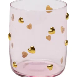 Verre à eau Party Hearts 9cm>KARE Design Discount