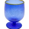 Verre à vin Bubbles bleu>KARE Design Outlet