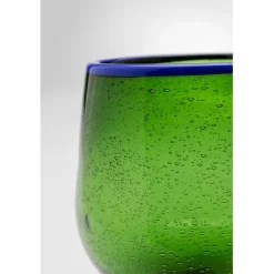 Verre à vin Bubbles vert>KARE Design Discount