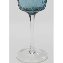 Verre à vin Cascata bleu><noscript><img width=