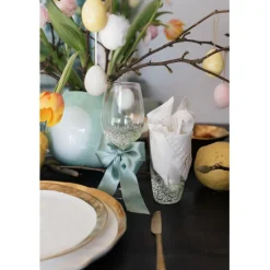 Verre à vin Confetti vert 24 cm><noscript><img width=