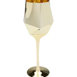 Verre à vin Diamond doré>KARE Design Clearance