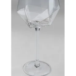 Verre à vin Diamond doré Rim><noscript><img width=