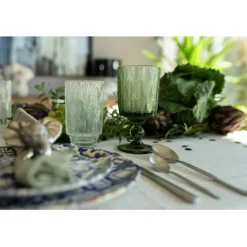 Verre à vin Fogli vert>KARE Design New