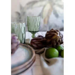Verre à vin Fogli vert><noscript><img width=