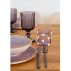 Verre à vin Fogli violet>KARE Design Clearance