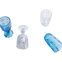 Verre à vin Ice Flowers colore>KARE Design Hot