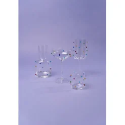 Verre à vin Party Dots 23cm>KARE Design New