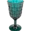 Verre à vin Tissue pétrole 17cm>KARE Design Outlet